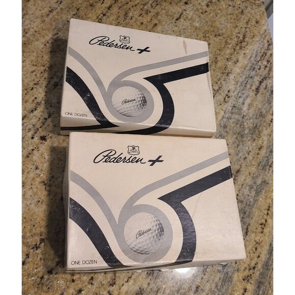 Lot of 24 Pedersen Golf Balls Boxed. Made in USA - Picture 1 of 11